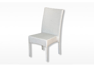 Стул из экоротанга "Танго" белый