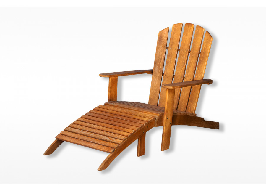 Шезлонг "Паво" с подставкой для ног