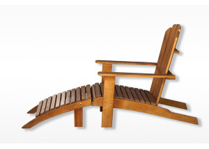 Шезлонг "Паво" с подставкой для ног