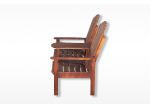 Шезлонг двойной "Паво" палисандр